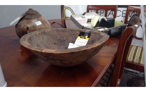 PLAT EN BOIS AFRICAIN