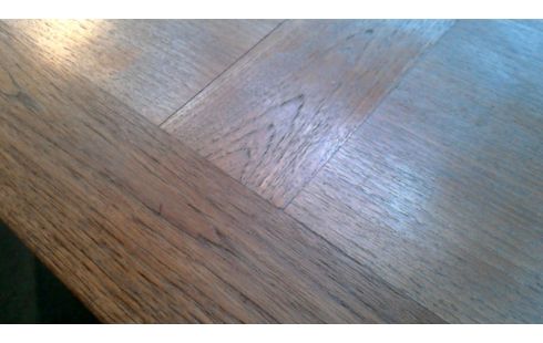 MESA DE COMEDOR TECA MACIZO