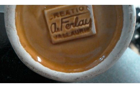 VALLAURIS CERAMIQUE  FERLAY EP 1960