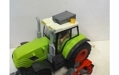 PLAYMOBIL TRACTEUR VERT
