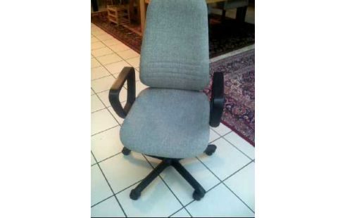 BÜROSTUHL <DAUPHIN> GRAU HELL HÖH.VER.BAR