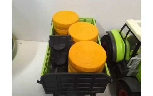 PLAYMOBIL TRACTEUR AVEC REMORQUE 9317