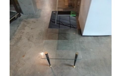TABLE BASSE VERRE BI COLOR