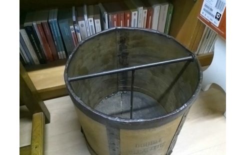 SEAU A MESURE DOUBLE DECALITRE BOIS