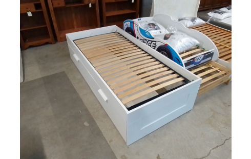 LIT 90X190 + SOMMIER + 2 TIROIRS