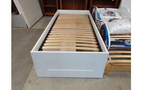 LIT 90X190 + SOMMIER + 2 TIROIRS