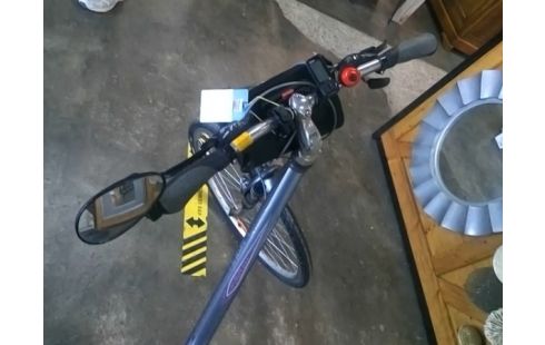 VELO GIANT GRIS + ACCESSOIRES EN CAISSE