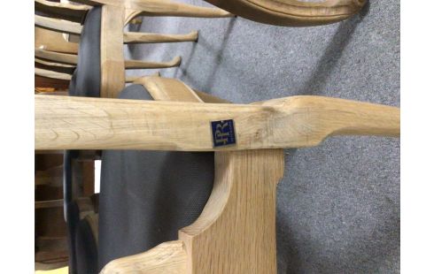 TABLE CHAISES DRESSOIR CHENE CLAIR