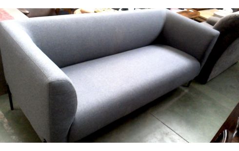 BUTACA. 2 PLAZAS TEJIDO GRIS