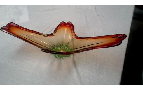 PLAT MURANO ROUGE VERTE