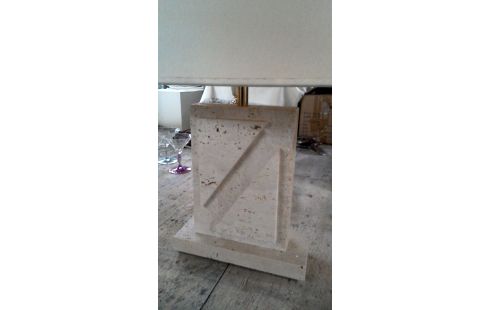 TAFELLAMP TRAVERTIJN VINTAGE