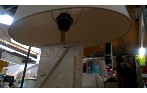 TAFELLAMP TRAVERTIJN VINTAGE