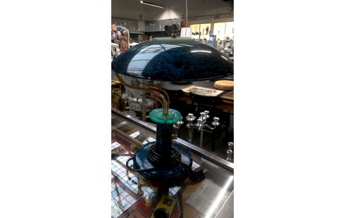 TAFELLAMP BLAUW VINTAGE