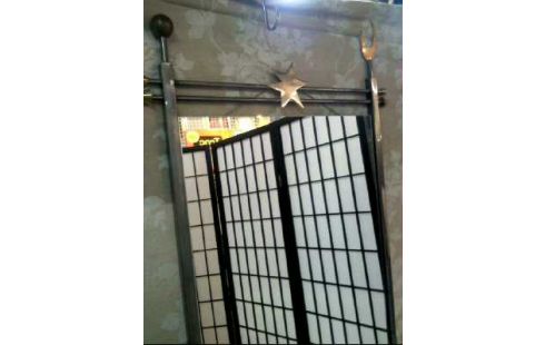 SPIEGEL METAAL VERSIERD STERN