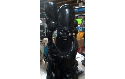 ESTATUA CHINO ÉBANO