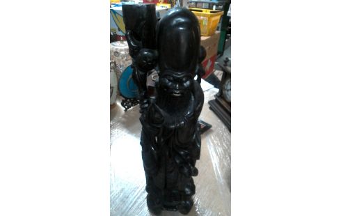 ESTATUA CHINO ÉBANO