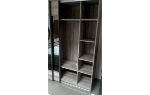 KLEERKAST CERUSE 2 SCHUIFDEUREN SPIEGELS