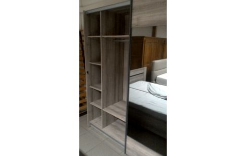 KLEERKAST CERUSE 2 SCHUIFDEUREN SPIEGELS