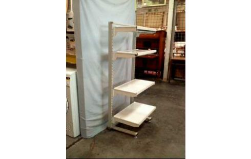 REGAL WEISS METALL 4-EB. AUSZIEHBAR