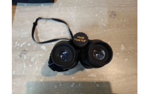 JUMELLES ZOOM NOIR 10X50