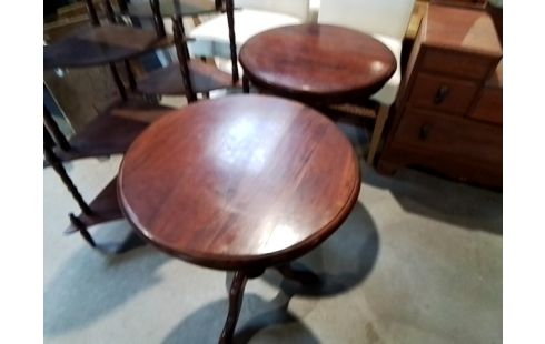 GUERIDON ROND TREPIEDS