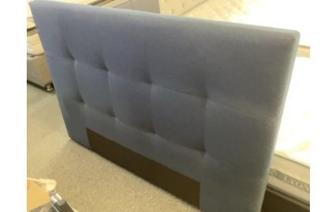 TETE DE LIT BLEUE + 2 PIEDS