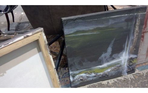 TABLEAU DIPTYQUE  MARINA BRESCHIANI