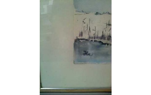 AQUARELL I.R. LANDSCHAFT <HE>