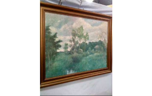 KUNSTDRUCK I.R. SIGN. <WALDLANDSCHAFT>