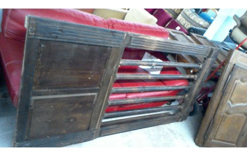 FACADE COLONNES BOIS EN L'ETAT