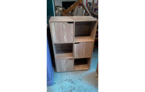 MEUBLE D'APPOINT 6  COMPARTIMENTS