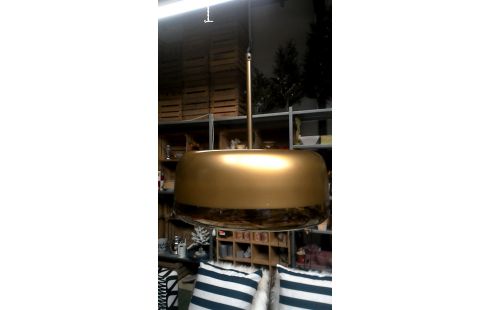 SUSPENSION METAL GLACE L UNITE