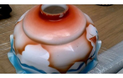 LAMPENSCHIRM ANTIK, , OPALGLAS