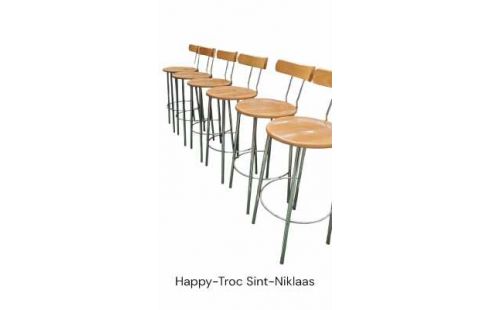 BARHOCKER CHROM, , HOLZ DAS STÜCK