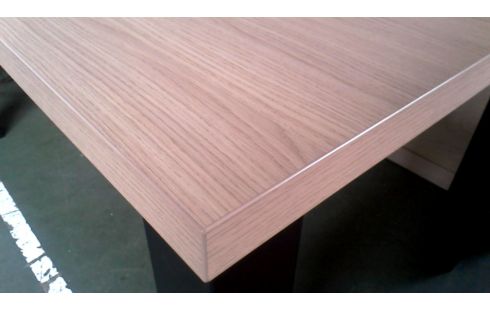 MESA DE COCINA NEGRO METAL, , MADERA LOOK