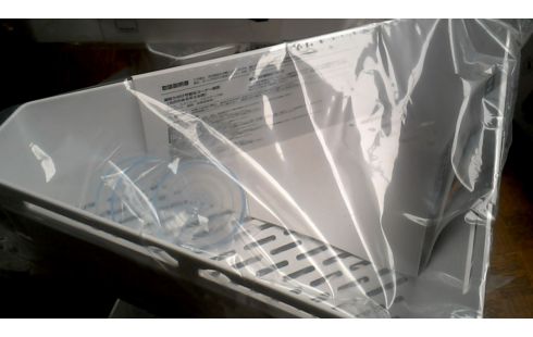 BADEZIMMER WEISS PVC DAS STÜCK