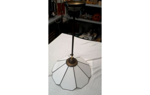 HÄNGELAMPE KUPFER WEISS, , OPALGLAS