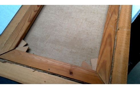 SCHILDERIJ RIVIER BERKEN GESIGNEERD