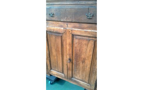 KISTE 1 ANTIK EICHE 2 TÜREN 1 SCHUBLADE