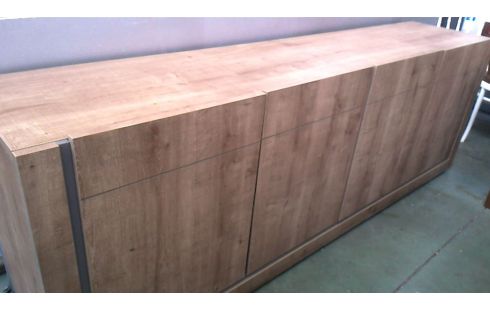 DRESSOIR HOUT LOOK 4 DEUREN