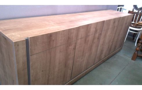 DRESSOIR HOUT LOOK 4 DEUREN