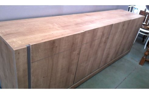 DRESSOIR HOUT LOOK 4 DEUREN