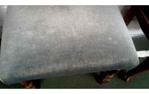 REPOSAPIÉS GRIS TERCIOPELO, , MADERA