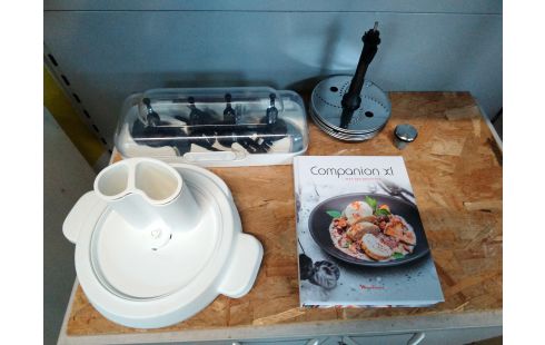 ROBOT MENAGER MOULINEX I COMPANION XL +ACCESSOIRES + RAPPE