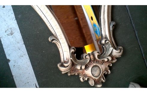 SPIEGEL STIJL LOUIS XV ECRU CRAQUELE