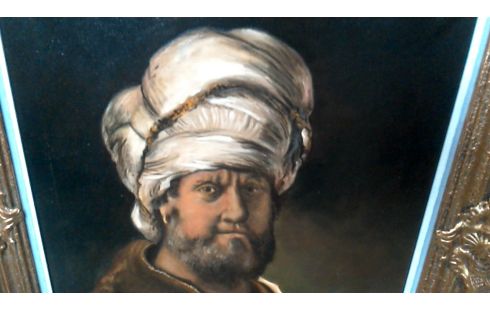 GEMÃLDE MANN GEWIDMET