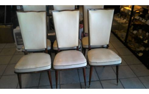 CHAISES LOT DE 6