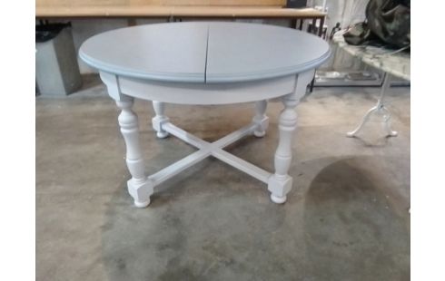 TABLE RONDE RELOOKÉE + ALLONGE