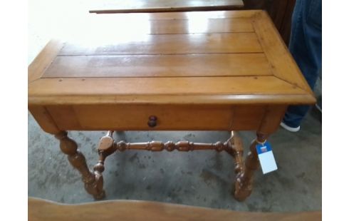 TABLE 1 TIROIR BOIS MASSIF