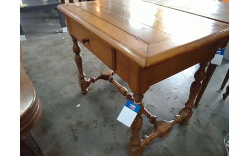 TABLE 1 TIROIR BOIS MASSIF